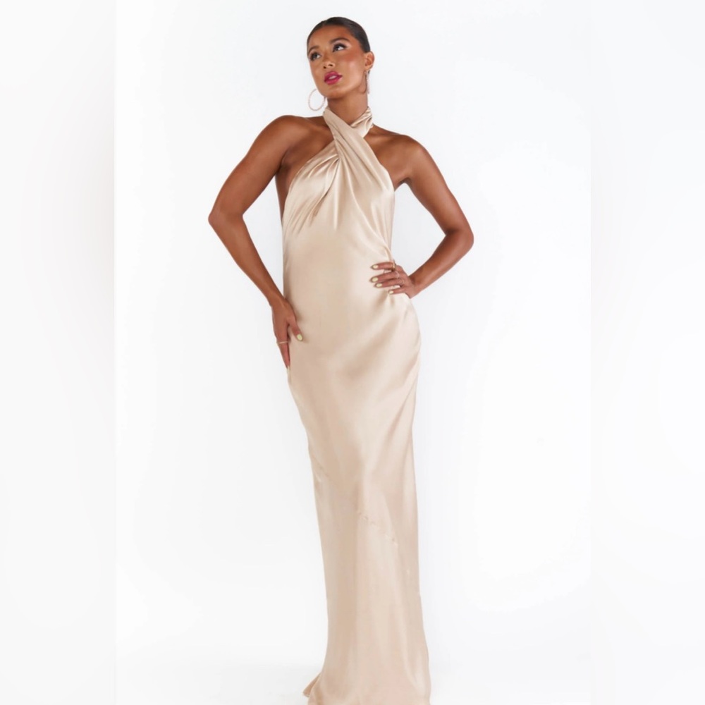 Jasmine Halter Maxi Dress